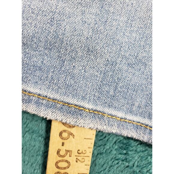 Levis Jeans Size 16 Womens Blue Pants Stretch Denim Mid Rise Classic Bootcut NWT - Picture 9 of 16